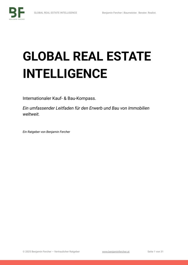 Global Real Estate Intelligence